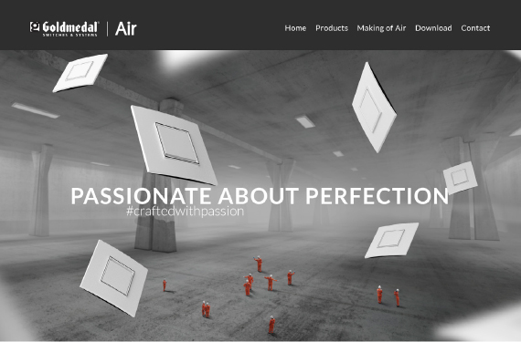 Website Design for www.airmodular.in