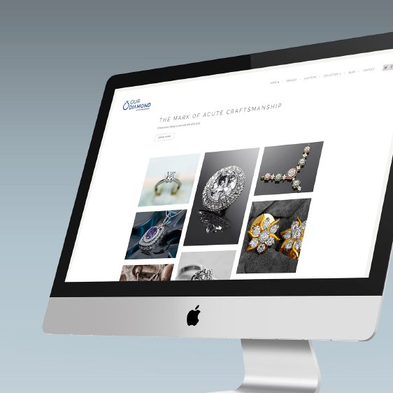 OUR DIAMOND WEBSITE DESIGN