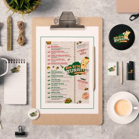 BIG BITE BURRITO BRANDING